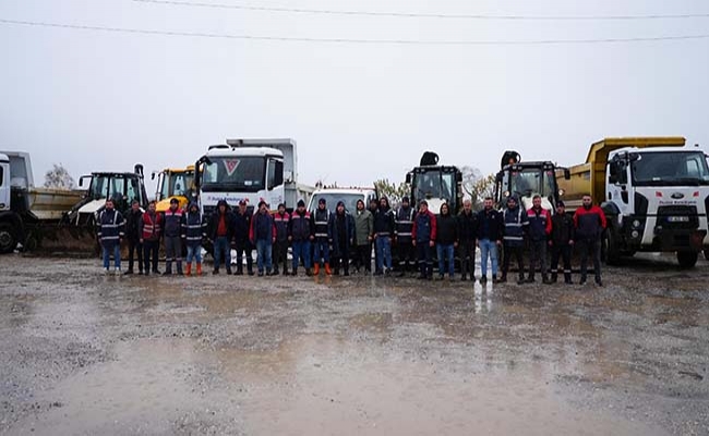 Düzce Belediyesi 42 Araç ve 70 Personel İle Hazır