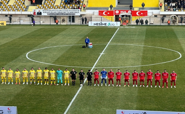 DÜZCE CAM DÜZCESPOR MUŞSPOR MAÇI BAŞLADI