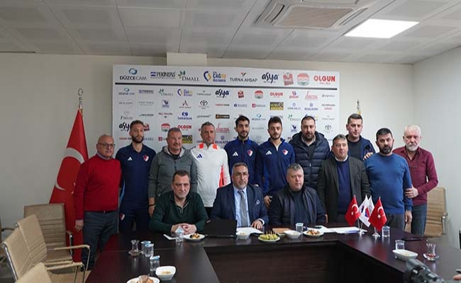 DÜZCESPOR'DA HAFTALIK OLAĞAN BASIN TOPLANTISI YAPILDI